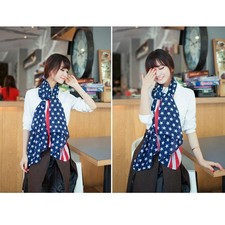  2 pezzi sciarpe bandiera