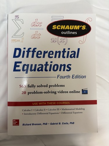 Schaum outline of - schaum's,
