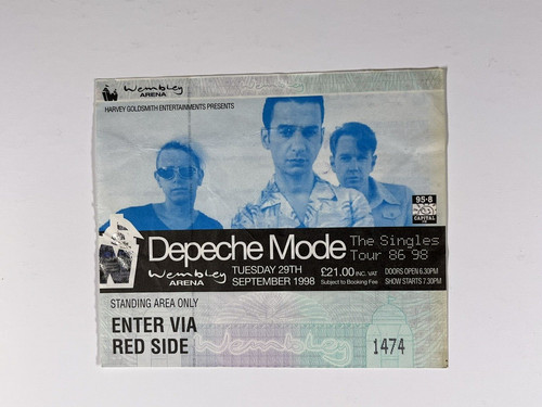 Depeche mode ticket the - mode,