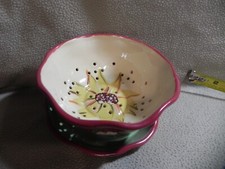 Rommel Nueva Saparna 2 Pezzi Colino/Piatto Colino Ceramica Design Girasole*