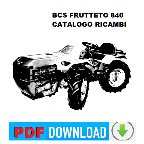Bcs frutteto 840 - frutteto,