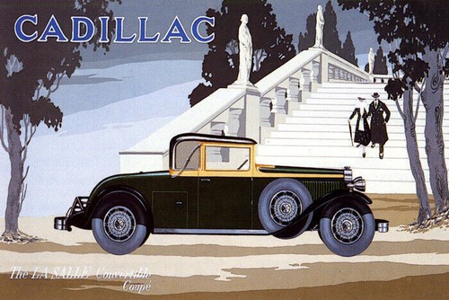 Cadillac salle convertibile - cadillac,