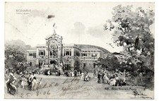 ANTICA CARTOLINA MILANO EXPO