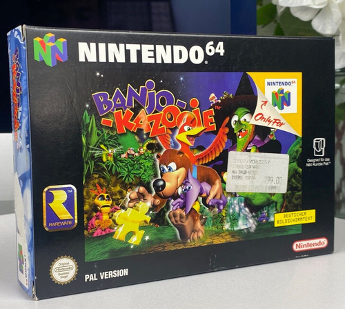 Banjo kazooie nintendo - nintendo, 64