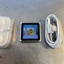 Apple ipod nano 6th gen - gen, silver