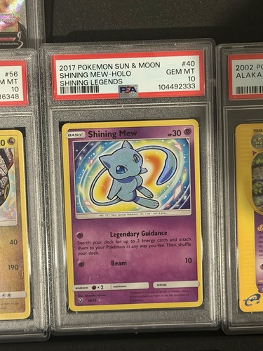 Shining mew holo - shining,