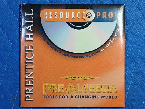 Resource pro pre algebra - resource, pre-algebra