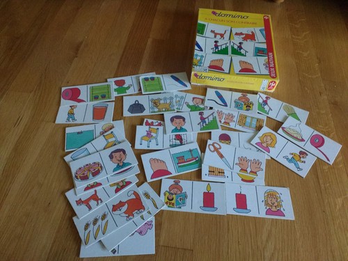 Jeux nathan domino chacun - domino,
