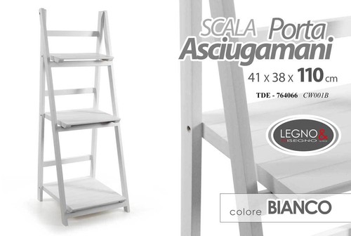Scaffale portasciugamani legno - scaffale,
