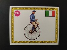 FIGURINA PANINI SPRINT 72 CICLISMO MONOCICLO n. 224 NUOVA DA BUSTINA