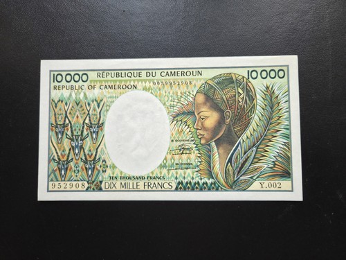 Camerun 10000 franchi dal - , 1984
