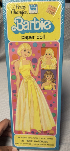Barbie paper dolls - dolls, vintage