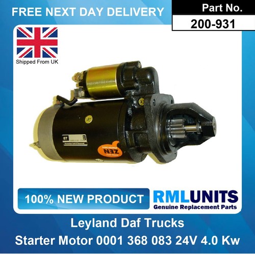 Motorino avviamento daf 120 - motorino, 45