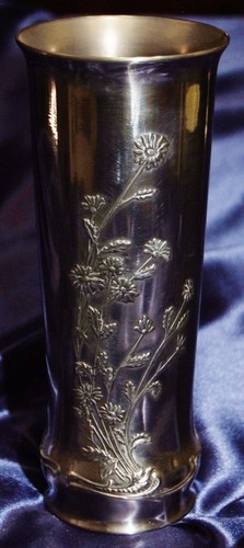 Vaso 22cm peltro - vaso,