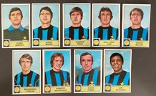9 figurine INTER - Calciatori 1971/72 Panini - Mint