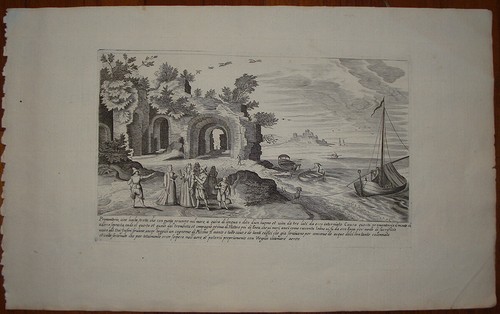 Stampa antica marco sadeler - stampa,