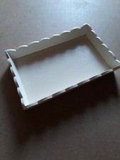 Vassoio in legno carteggiato