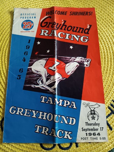 Tampa dog track greyhound - track,