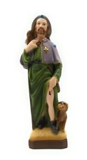 Statua di San Rocco 30 cm in