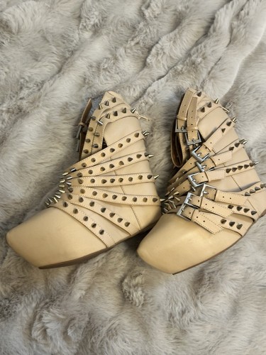 Jeffrey campbell beige leather - campbell,