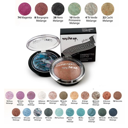 Ombretto cotto trucco occhi - cotto,