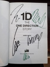 One Direction Hand Signed 1D