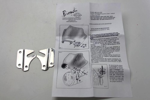 Kit staffe montaggio cupolino - staffe,