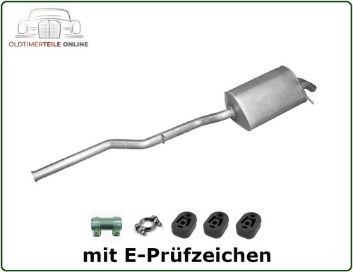 Kit marmitta silenziatore
