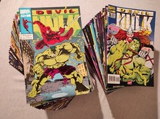 DEVIL E HULK  0/50 COMPLETA (NO 26) ADESIVI E POSTER - MARVEL ITALIA - EDICOLA