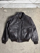 Giubbotto Giacca Vera Pelle made in Italy Modello Aviatore Schott Marrone L men