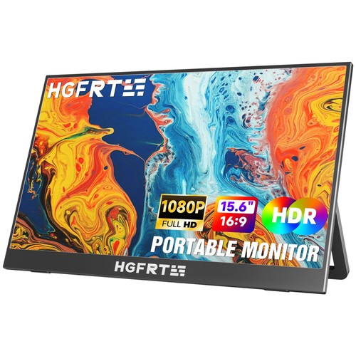 Hgfrtee monitor portatile 6 - portatile, 15,6