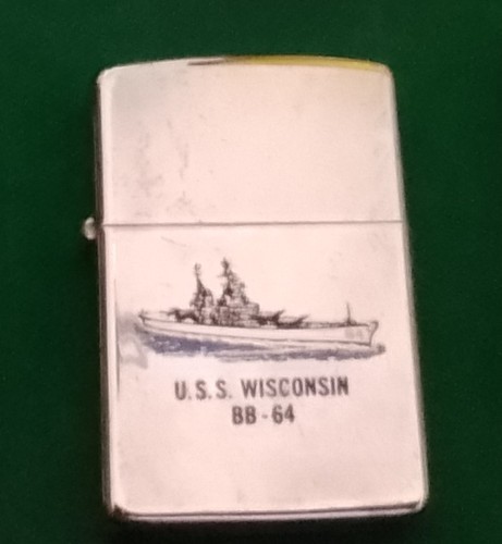 Zippo vintage 1990 uss - zippo,