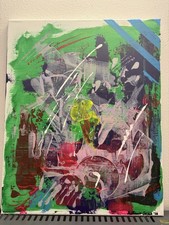 Abstract painting 40x50 - , cm