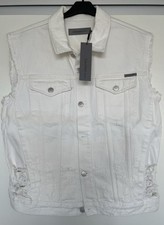 Giacca uomo denim senza