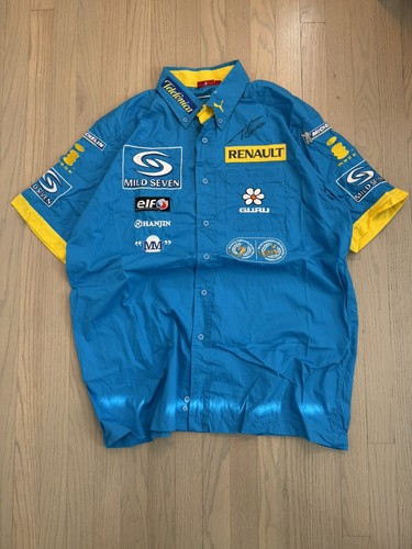 Maglia renault fernando - f1,