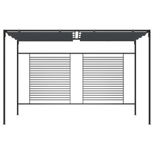 Gazebo con Tetto Retrattile