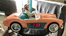 Barbie Car Clock Radio/Alarm