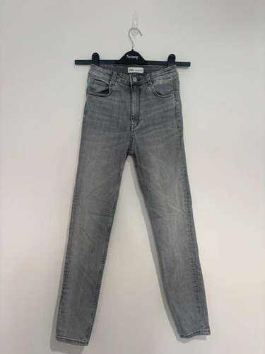 Jeans zara grigio - grigio, 8