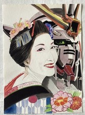 Geiko & Gundam disegno a