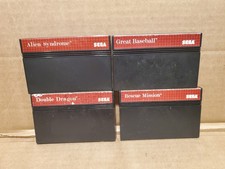 Sega Master System 4 Game Lot