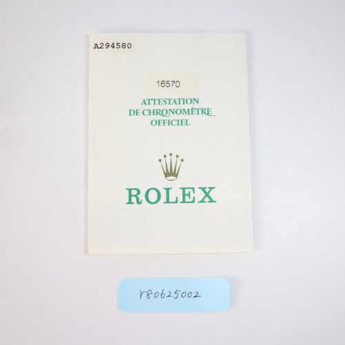Rolex 16570 explorer carta - 16570,