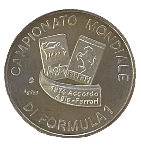 Ferrari medaglia moneta 1974 - medaglia,