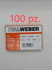 FUSIBILI ITALWEBER 10x38 Ch10