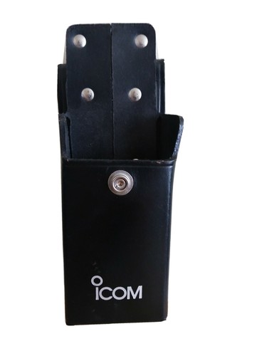 Icom fondina pelle - in,