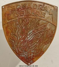 POMPIERI VIGILI DEL FUOCO SQUADRA CELERE PROTOTIPO IN METALLO CONTROSTAMPATO