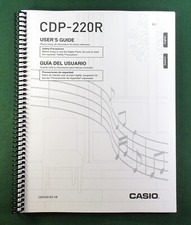 Casio CDP-220R Instruction