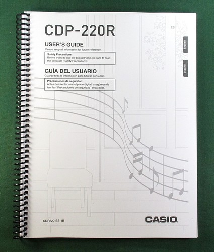 Casio cdp 220r instruction - casio,