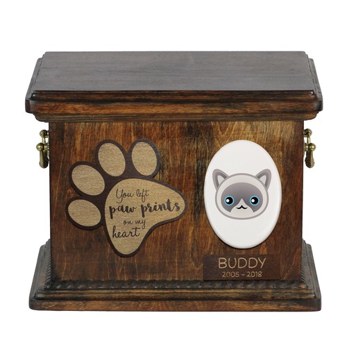 Ragdoll urna legno - urna, di
