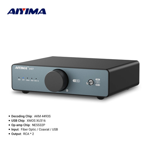 Aiyima d07 dac - aiyima, desktop