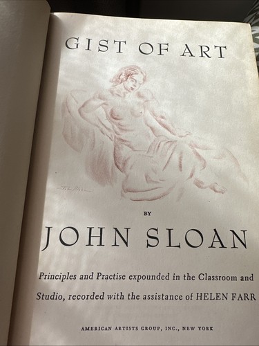 John sloan signed inscribed - john,